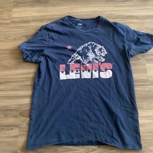 Navy Blue Levis Shirt